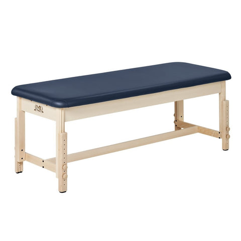 Master Massage 28inch Harvey Treatmentâ„?Stationary Massage Table - Royal Blue - GreenLife - Massage Tables