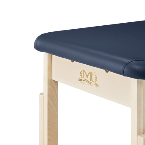 Master Massage 28inch Harvey Treatmentâ„?Stationary Massage Table - Royal Blue - GreenLife - Massage Tables