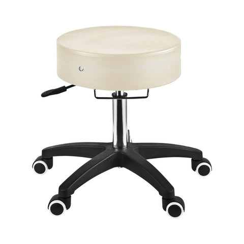 Master Massage ® Professional Glider Ergonomic Round Swivel Adjustable Rolling Hydraulic Stool Barber Dental Chair for Therapist, Clinic, Tattoo, Spas, Facial, Beauty, Lash, Salons, Home, Studio, Workshop, Office Use - GreenLife - Rolling Stool