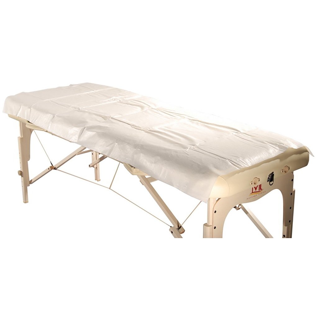 Master Massage Poly-backing Disposable Waterproof Table Sheet (Pack of ...