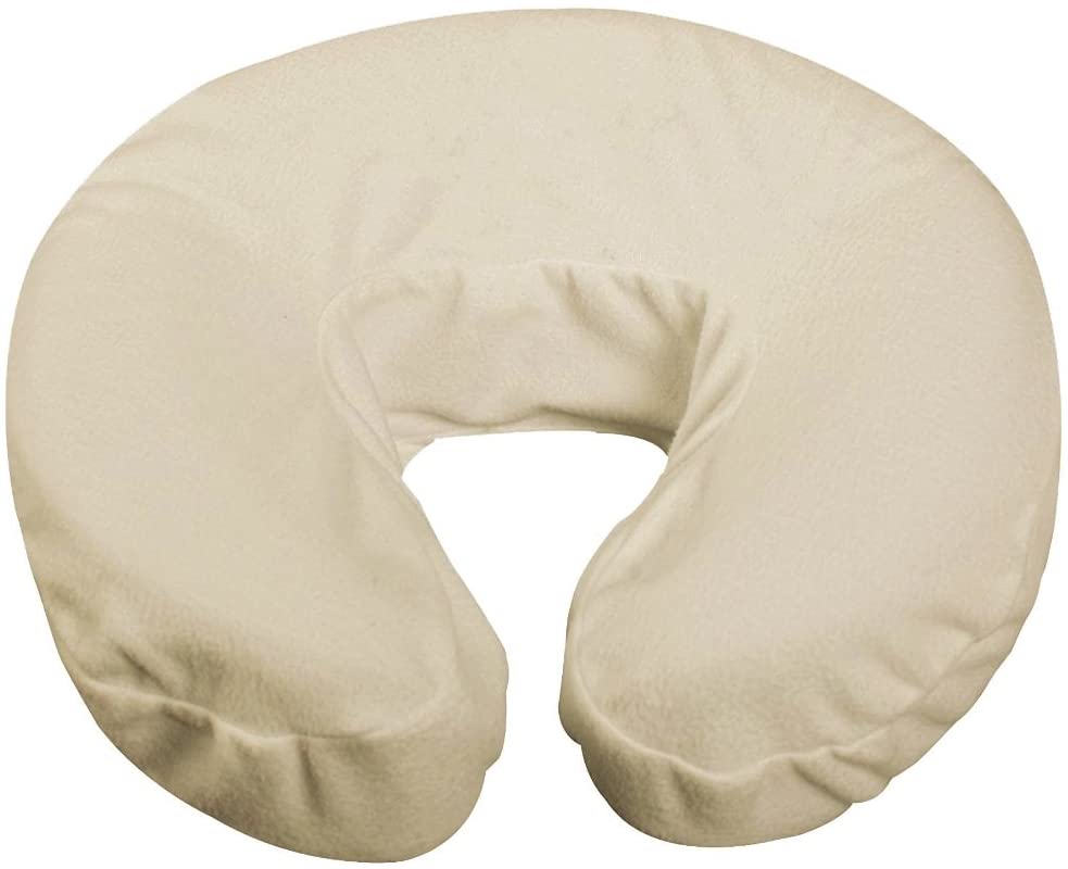 Master Massage Fitted Crescent Face Pillow (Face Pillow, Headrest, Face Cradle) Cover, 4 Piece Pack - GreenLife - Table Accessories