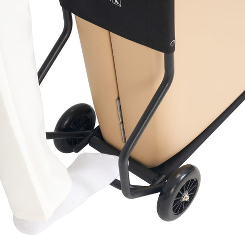 Master Massage Universal Foldable Massage Table Cart for Portable Massage Beds - Lightweight Massage Table Folding Travel Skate with Large Rubber Wheels Fits Most Brands & Sizes - GreenLife - Accessories