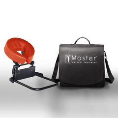 Master Massage Home Use Sleeping Mattress Top Massage Kit - Adjustable Headrest Face Pillow Cradle & Face Cushion Support Bracket, Cinnamon - GreenLife - Accessories