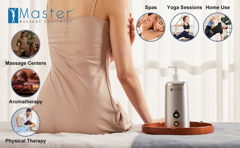 Master Single Bottle Massage Oil Warmer Lotion Warmer Dispenser Heated for Body Cream Heating Device for Massage Therapy & Personal Use - Quick Oil & Lotion Warmer Heats up - GreenLife - Accessories