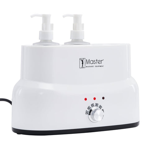 Master Massage Three Bottle Massage Oil Warmer - Professional Massage Lotion Heater with Empty Bottles - Massage Cream Heating Device - Massage Oil Bottle Warming Heater Heating Furnace - GreenLife - Accessories