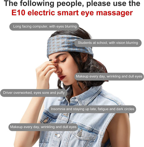 E10 Electric Smart Eye Massager with heating system - GreenLife - Accessories