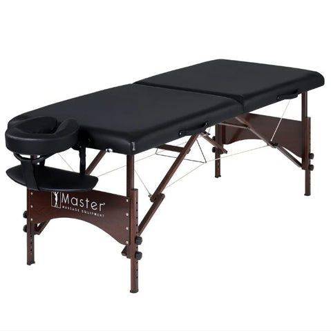 Master Massage 28'' Argo Portable Massage Table Package Walnut Legs Package - GreenLife - Massage Tables