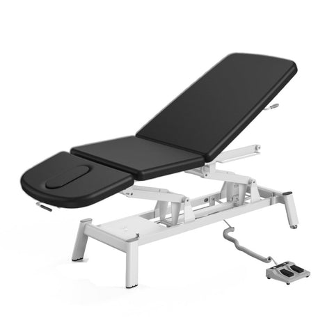 VIVINOVA ® German Dewert ® Motor Cabell Physiotherapy Chiropractic Electric Massage Treatment Table Medical Bed - Black - GreenLife - Electric Massage Bed