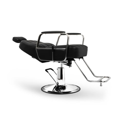 Lanvain ® Andrew CANADA Barber Styling Chair 155A Reclining - GreenLife - Barber Chair