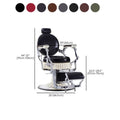 H. Master ® Noble Vintage Barber Chair Reclining Chair
