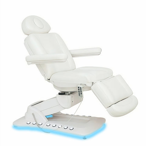 Greenlife ® Ageless 360° Swivel Electric 4 Motors Beauty Eyelash SPA Facial Chair / Table / Bed with build in foot control & Handheld Controler