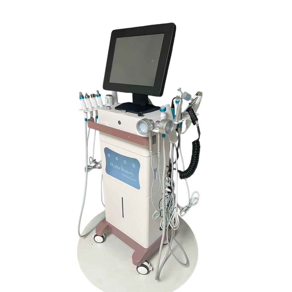 14 in 1 Hydro facial Spa Machine - Free Logo Customization, 15 / 18 in 1 Available Options