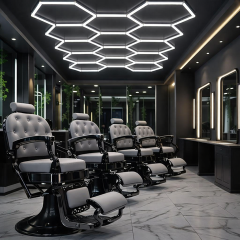 Greenlife® Multi-Grid Hexagonal LED Light for Salon & Spa Decor lights