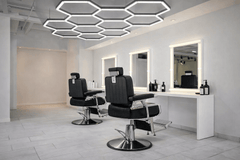 Greenlife® Multi-Grid Hexagonal LED Light for Salon & Spa Decor lights