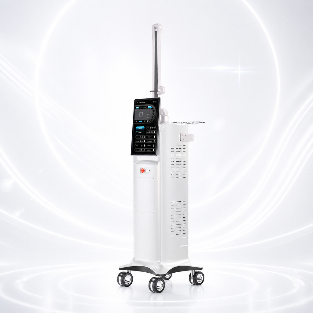 Aura Precision 10600Nm Radio Frequency Fractional Co2 Medical Laser Vaginal Tightening Equipment  For Acne Scar Stretch Mark Removal