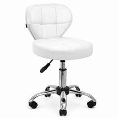 Deluxe Hydraulic Adjustable SPA Height Rolling Stool