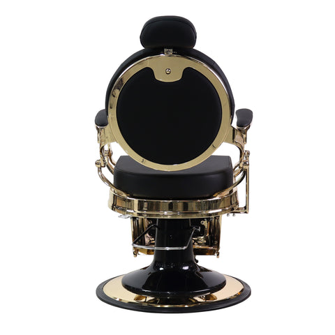 GreenLife ® Classic Barber Chair for Salon with Gold Frame 50839-E1