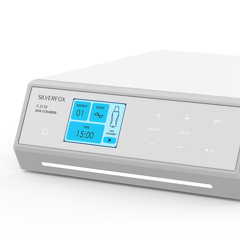 Silverfox Ultrasonic Skin Scrubber Instrument F-311B Only Used For Beauty