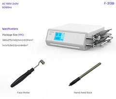 Silverfox Commercial Galvanic High Frequency Facial Machine F-313B