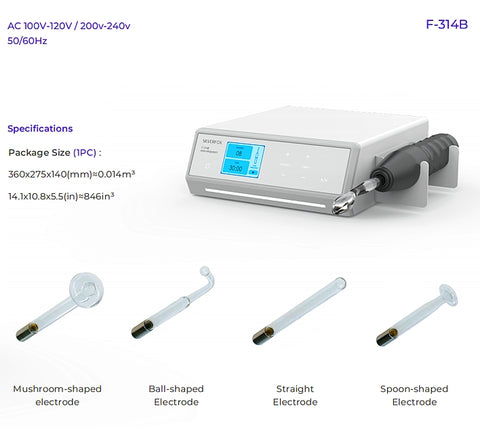 Silverfox High Frequency Device Facial Beauty Machine F-314B