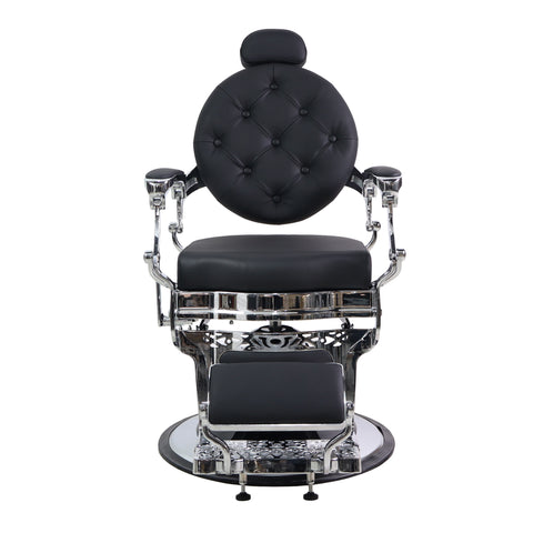 Modern Chrome Barber Chair – Electroplated Frame 50839-E1 - GreenLife