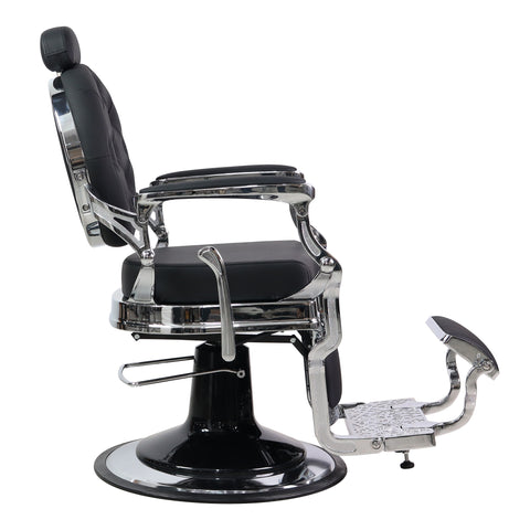 Modern Chrome Barber Chair – Electroplated Frame 50839-E1 - GreenLife