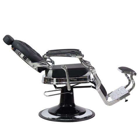 Modern Chrome Barber Chair – Electroplated Frame 50839-E1 - GreenLife