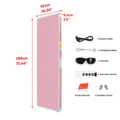 PRO1200 864pcs LED dual Chips 8 Spectrum Full Body LED Red Light Therapy Panel