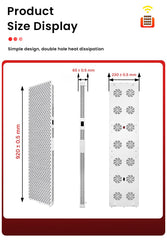 PRO300 216PCS Leds Full Body Dual Chips 8 Wavelengths 630/1060 nm Red Light Therapy Full Body Infrared Therapy Panel Red Light Panel - Greenlife - Therapeutic modalities