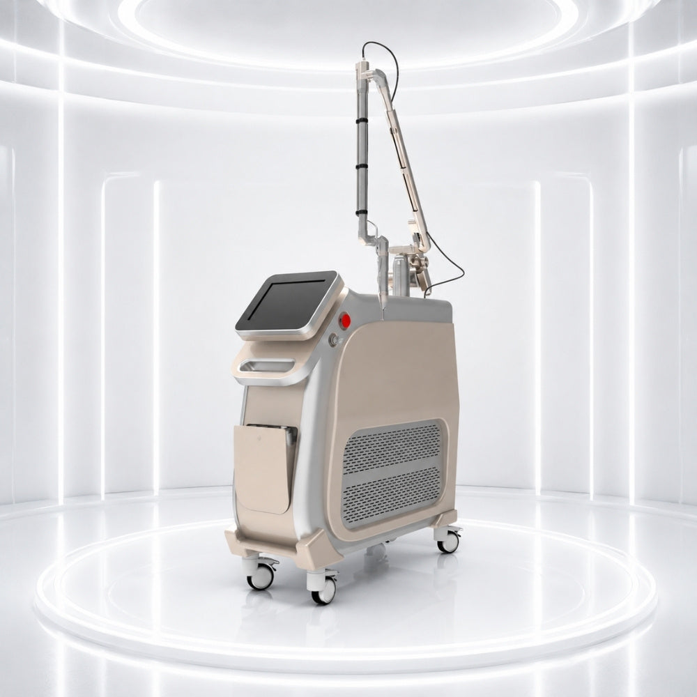 Hollywood Picosecond Pico Laser with Q-Switched Nd Yag Laser Machine for Carbon Peeling facial, Tattoo Removal,  Coffee Spot Removal, Skin Rejuvenation Machine etc.