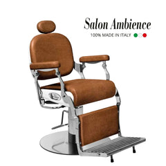 Salon Ambience® Premier Italian Barber Chair for Hairdresser SH/279-6 - Made in Italy - Greenlife - Barber Chair