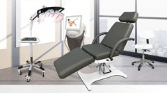 Silhouet-Tone ® Elite Silver star 360° Rotation Hydraulic Facial Bed 412205 - Made In Canada