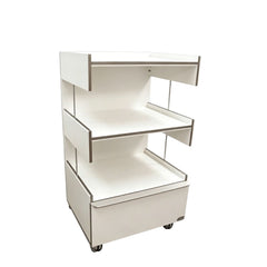 Silhouet Tone ® Ml500 Spa 3 Shelves Trolley Cart With Drawer 413241