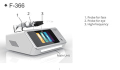 Silverfox  3 In 1 Multifunction Beauty Instrument F-366 - Greenlife - Skin Care Machine