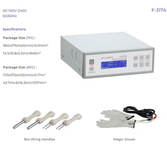 Silverfox Spa Microcurrent Device With High-Conductivity Gloves F-317A