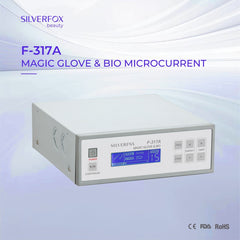 Silverfox Spa Microcurrent Device With High-Conductivity Gloves F-317A