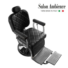 Salon Ambience® Elite+ Barber Chair Disc Base for Hairdresser SH/297 - Made in Italy - Greenlife - Barber Chair