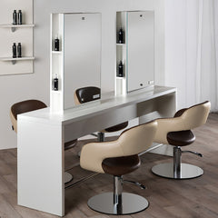 Salon Ambience Vanessa - ltalian Styling chair for Hairdresser SH/317-4 - Made in Italy - Greenlife - Styling Chair