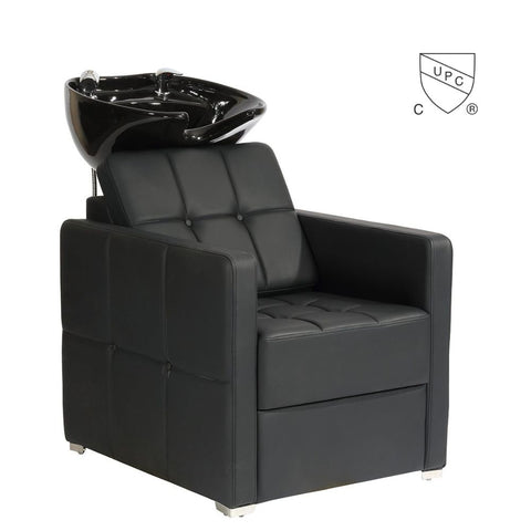 Backwash Shampoo Unit Bowl Sink Chair Station