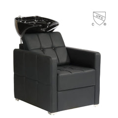 Unité de shampooing à contre-courant, bol, évier, chaise, Station FR-68012+FR-S29 