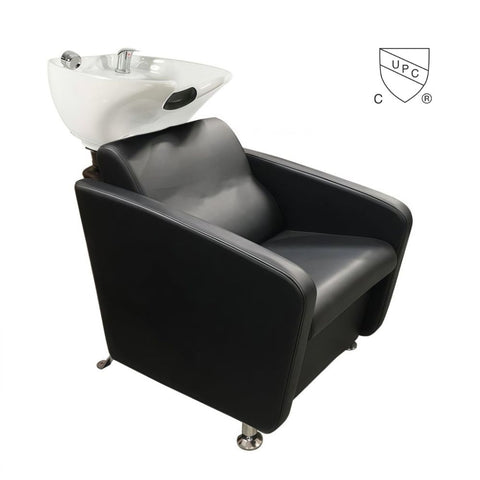 Luxury Backwash Shampoo Unit Bowl Sink Chair Station - SU 691