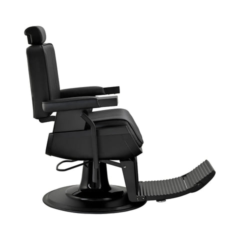 Greenlife ® Vader Advance Modern Recline Barber chair Matte Black