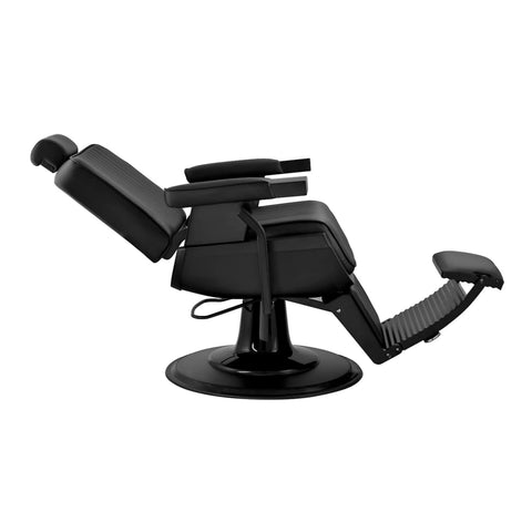 Greenlife ® Vader Advance Modern Recline Barber chair Matte Black