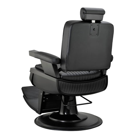 Greenlife ® Vader Advance Modern Recline Barber chair Matte Black