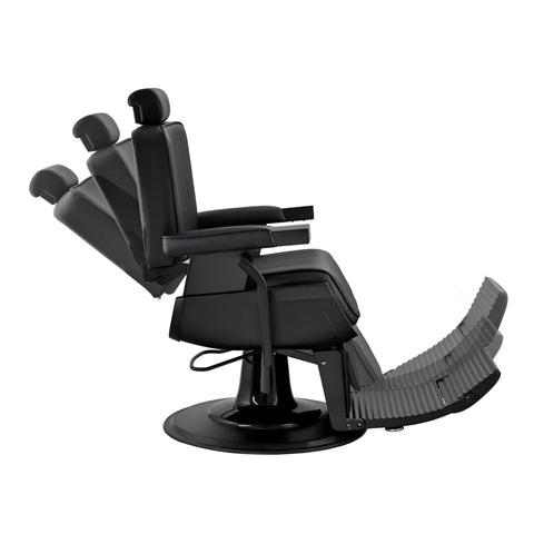 Greenlife ® Vader Advance Modern Recline Barber chair Matte Black