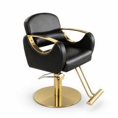 Greenlife Collection Hydraulic Styling Chair with Ergonomic Crescent Lumbar Support