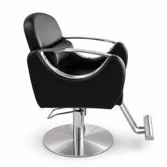 Greenlife Collection Hydraulic Styling Chair with Ergonomic Crescent Lumbar Support