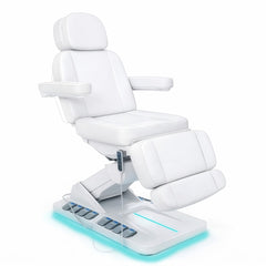 Greenlife Luna3 360°(±180°) Swivel 4 Motors Electric Facial bed Aesthetic Chair / or with 3 parts Heating Square foot pedals