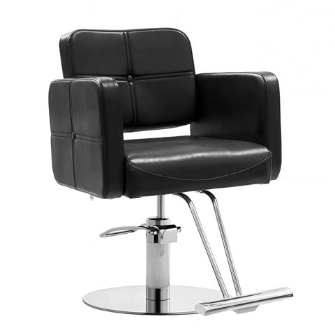 GreenLife Original Classic Authentic Hydraulic Styling Chair with Stainless steel flat chassis - SC 341 - Greenlife - Styling chair