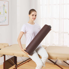 Greenlife Full Round Bolster Pillow 23x66cm for Massage and Yoga